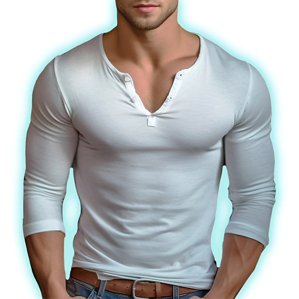 NOAH™ | LÄTT SKJORTA I BOMULLSLINNE FÖR STIL OCH KOMFORT HELA DAGEN: 1+1 gratis!