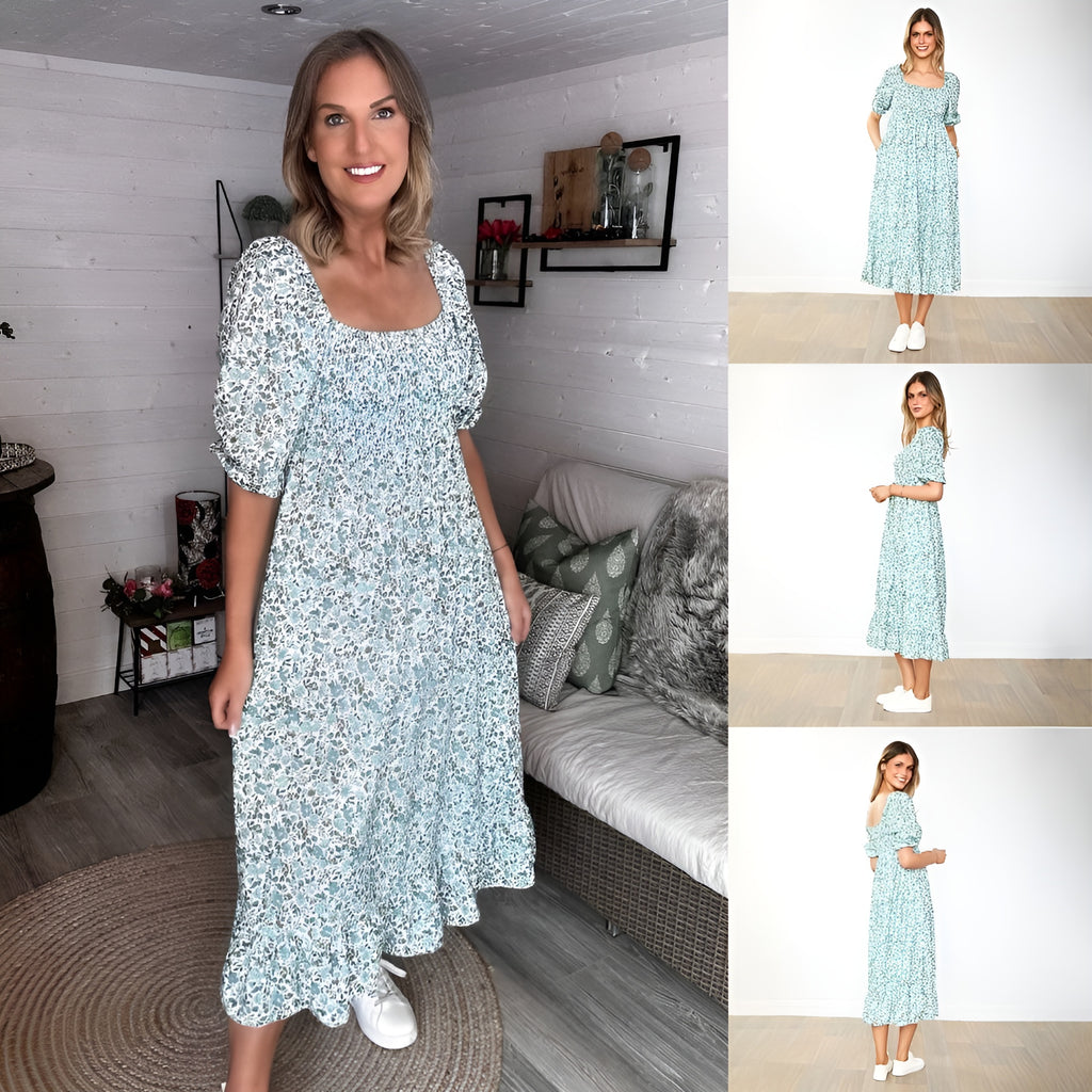 EBBA | BLOMSTERKYSS KLÄNNING