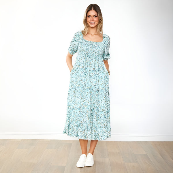 EBBA | BLOMSTERKYSS KLÄNNING