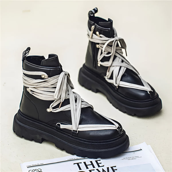 Viggo™ | Robust Läderkänga med Karaktär