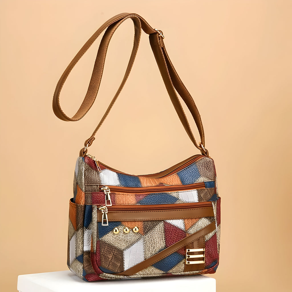 Marlene™ | Lyxig Läder Crossbody Väska
