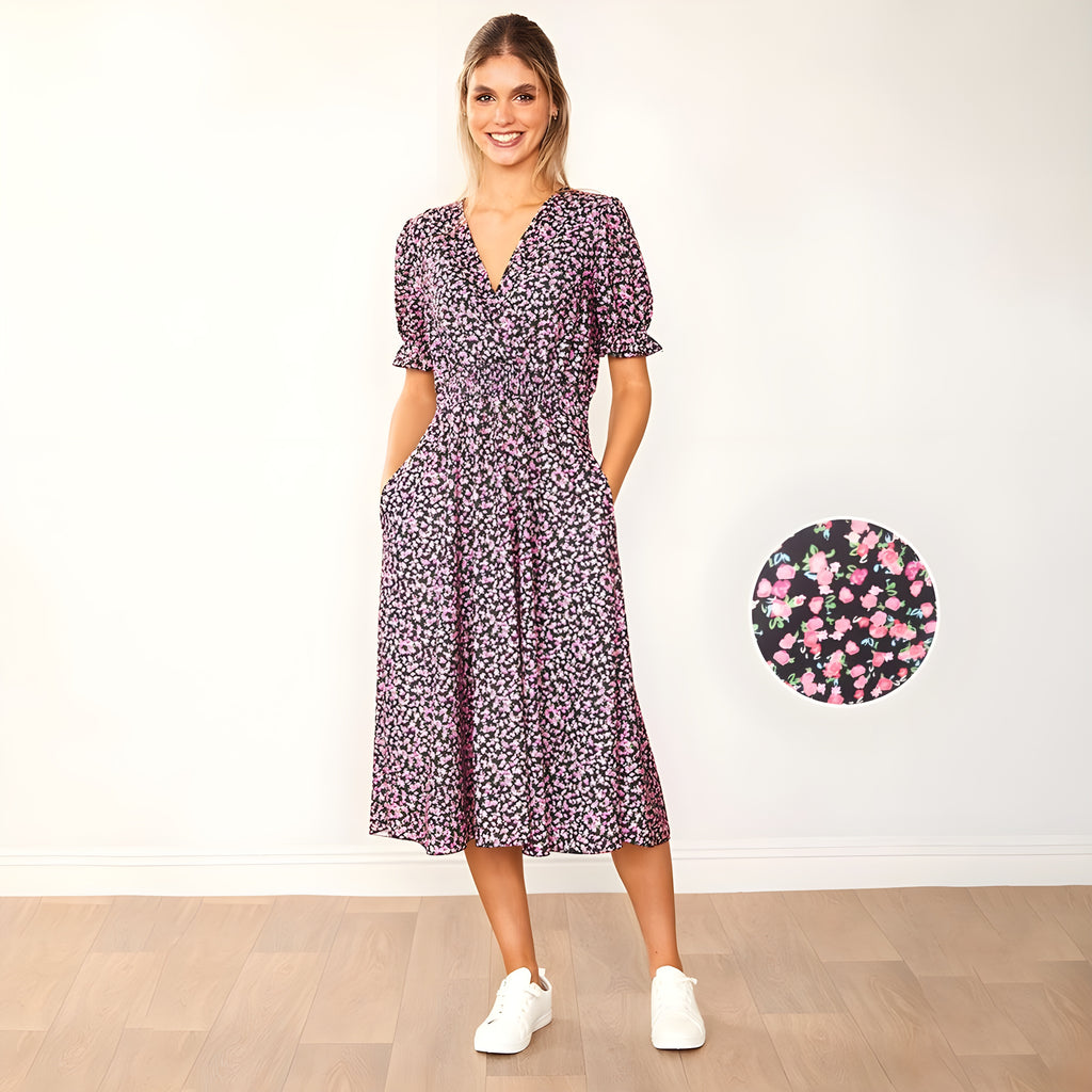 SELMA | BLOMSTERKYSS KLÄNNING