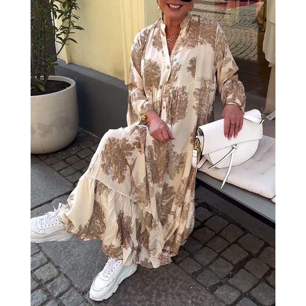 SIGRID™ | ELEGANT MAXIKLÄNNING MED VINTAGEKÄNSLA OCH MODERN TOUCH