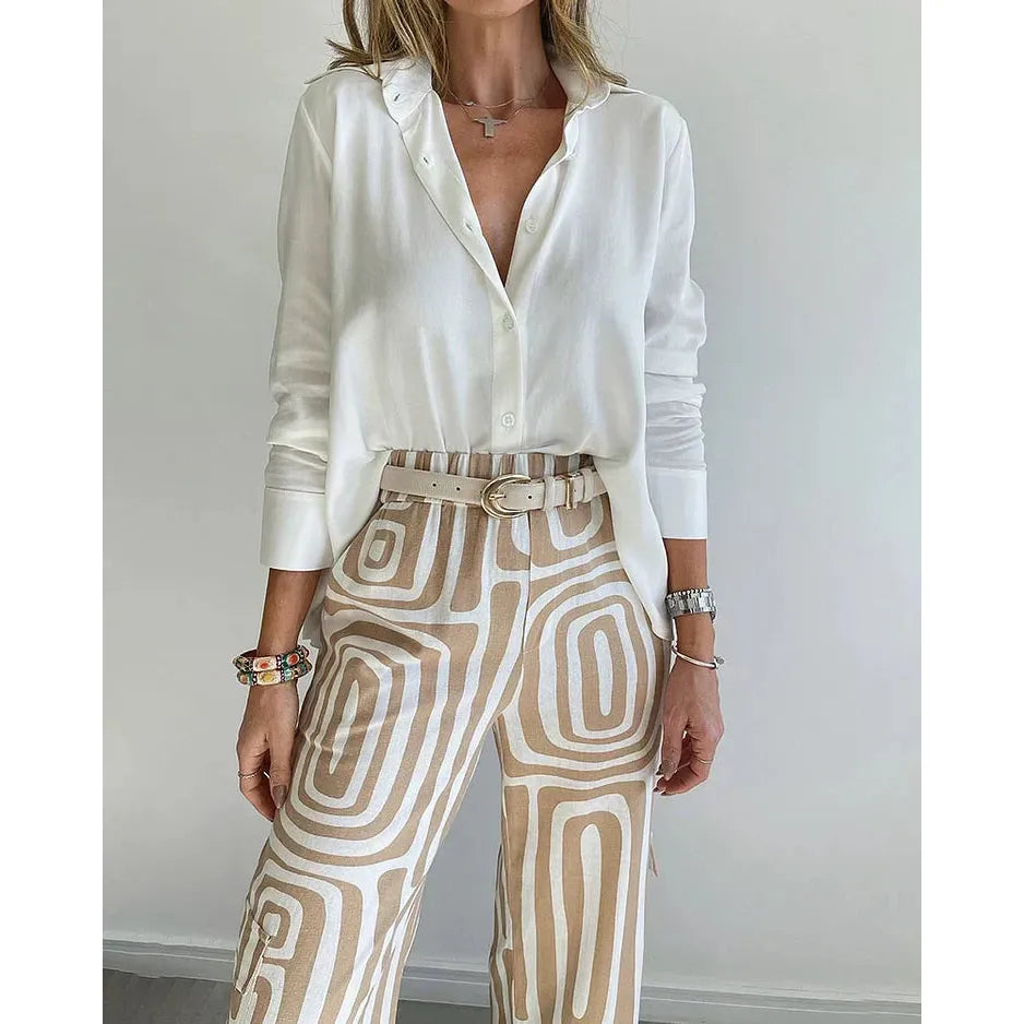 KAMILLA™ | TVÅDELAD OUTFIT FÖR EN FRÄSCH, KVINNLIG OCH ELEGANT LOOK