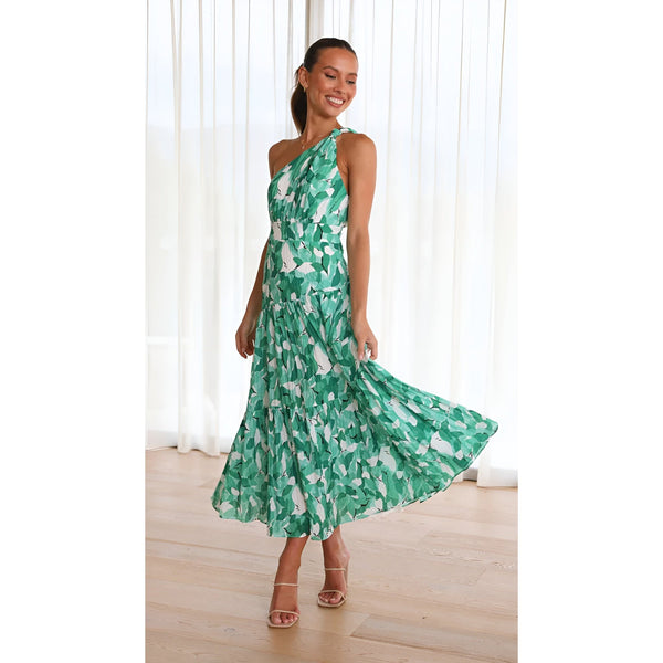 LINNÉA™ | MODERN ELEGANS MED EN AXEL OCH BLOMMIGT MÖNSTER