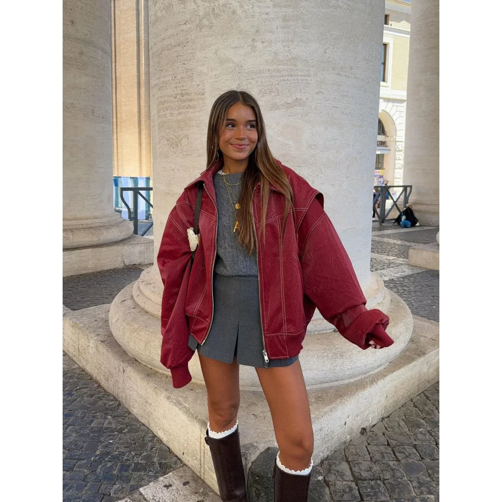 TILDE™ | OVERSIZED KONTRASTJACKA SOM SÄTTER DIN STIL PÅ KARTAN