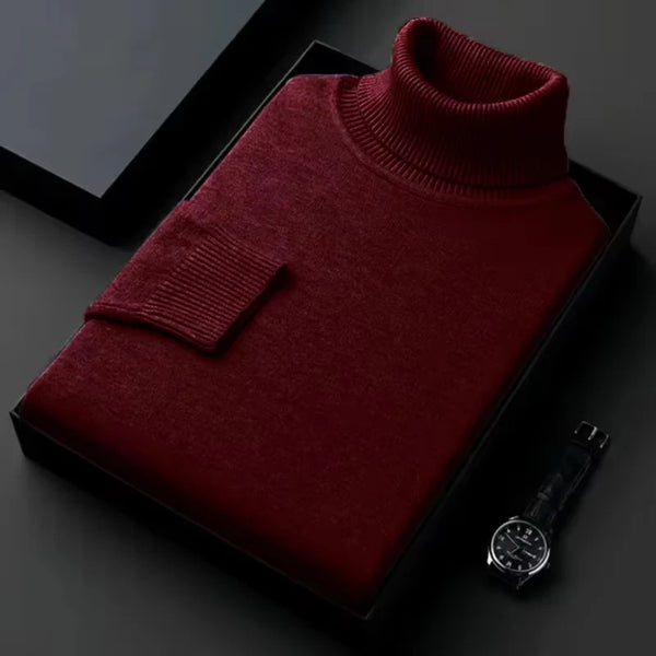 Ludvig™ | Sömlös Polotröja – Lyx i Varje Fiber