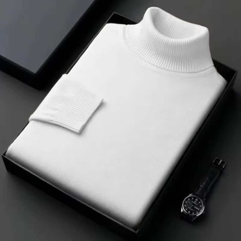 Ludvig™ | Sömlös Polotröja – Lyx i Varje Fiber
